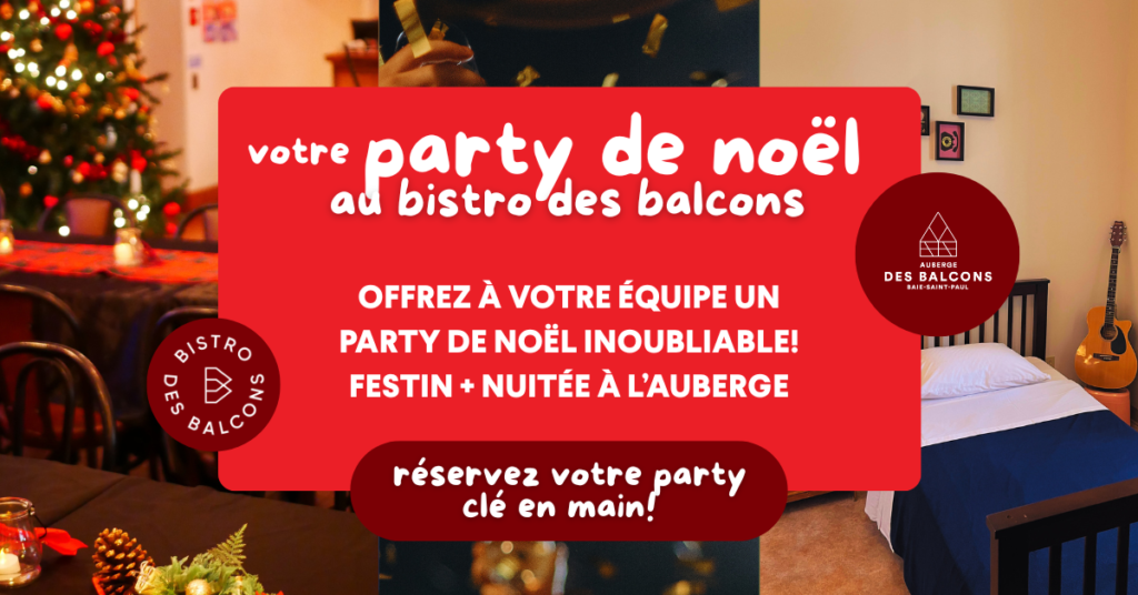 Visuel Party de Noël aux balcons 2025